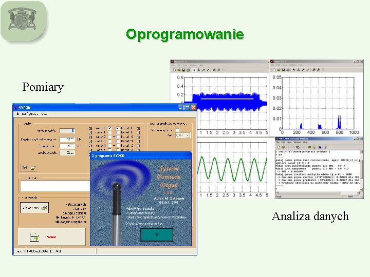 Oprogramowanie Pomiary Analiza danych 