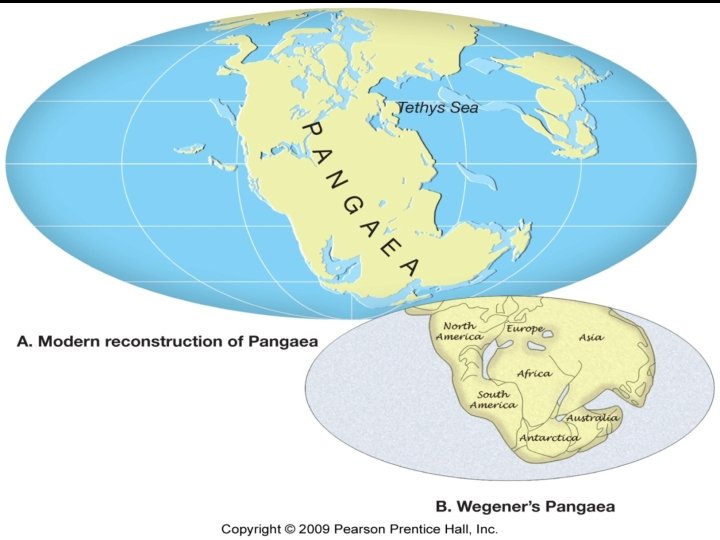 Pangaea approximately 200 million years ago Figure 7. 2 