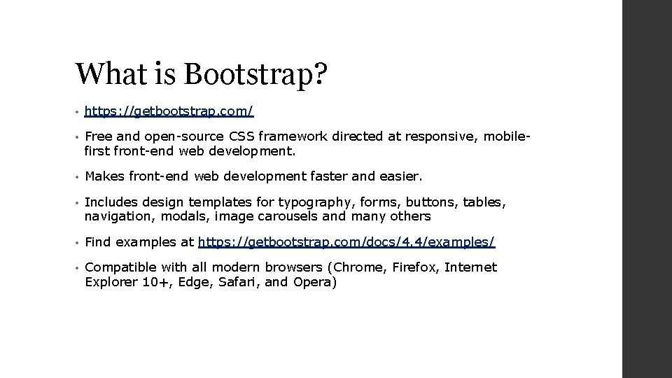 understanding bootstrap how it works and what s new... Using Bootstrap to Make Accessible Front Ends Sarah