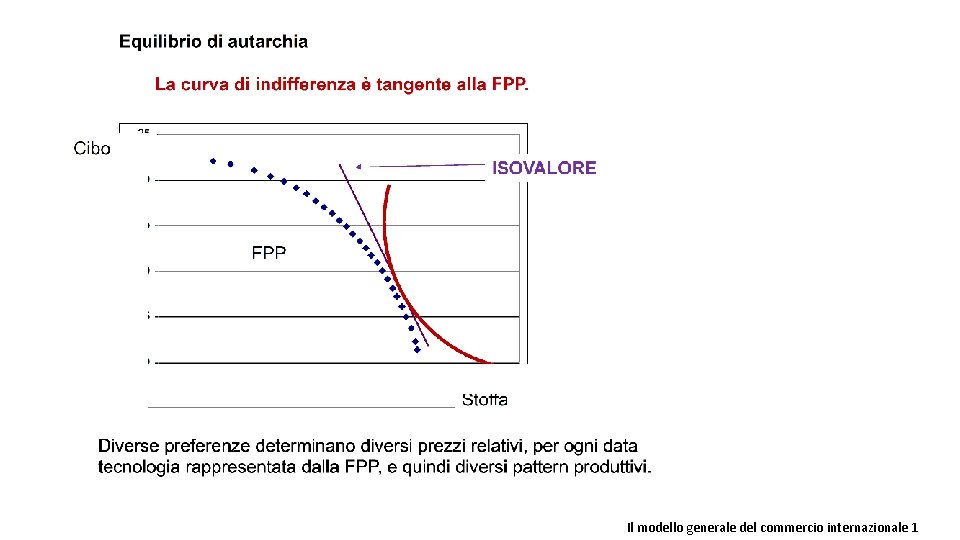 Il modello generale del commercio internazionale 1 