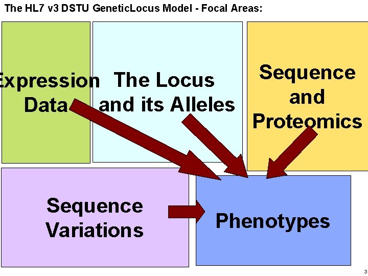 Haifa Research The HL 7 v 3 Lab DSTU Genetic. Locus Model - Focal