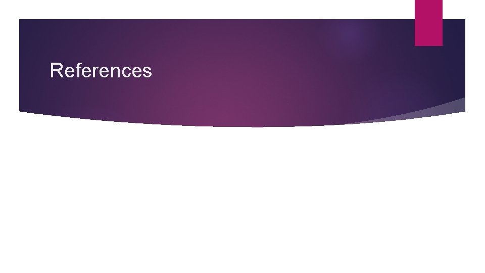 References References