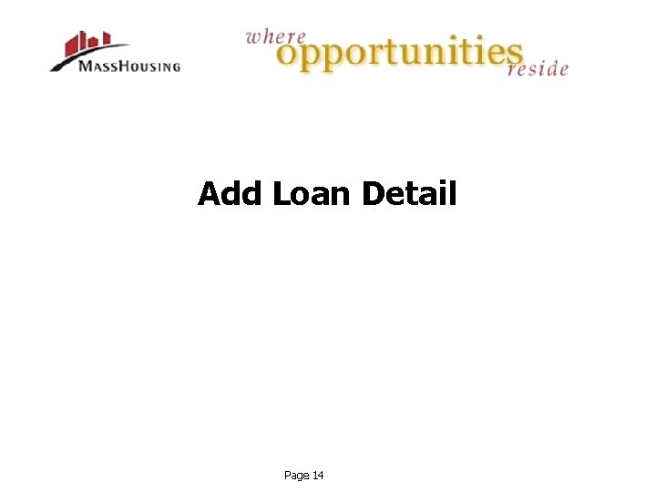 Add Loan Detail Page 14 