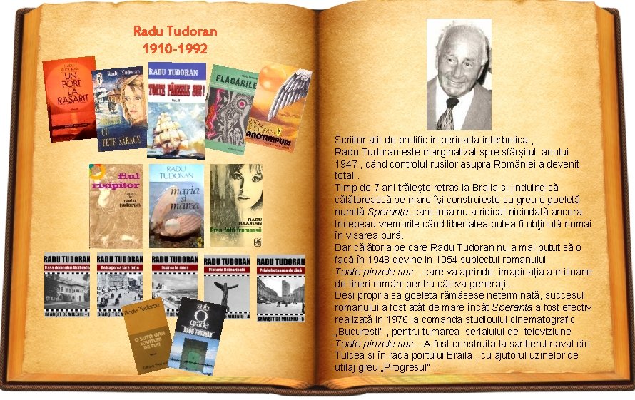 Radu Tudoran 1910 -1992 Scriitor atit de prolific in perioada interbelica , Radu Tudoran