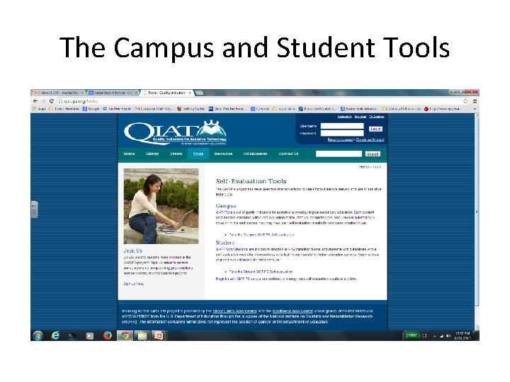 The Campus and Student Tools 