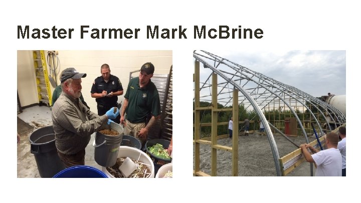 Master Farmer Mark Mc. Brine 