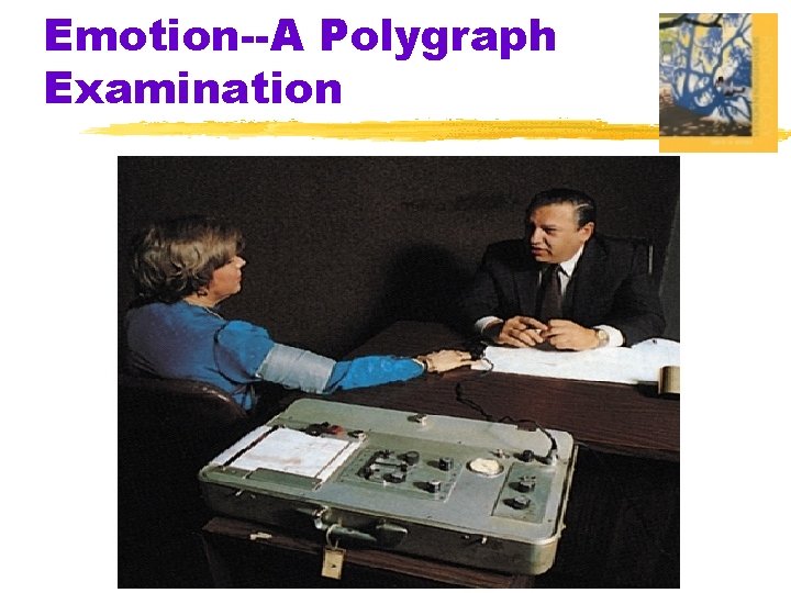 Emotion--A Polygraph Examination 
