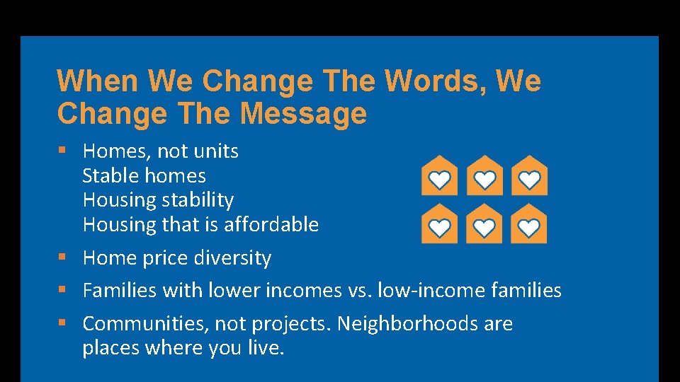 Affordable Housing Communication Colorado NAHRO Messaging Toolkit Tools