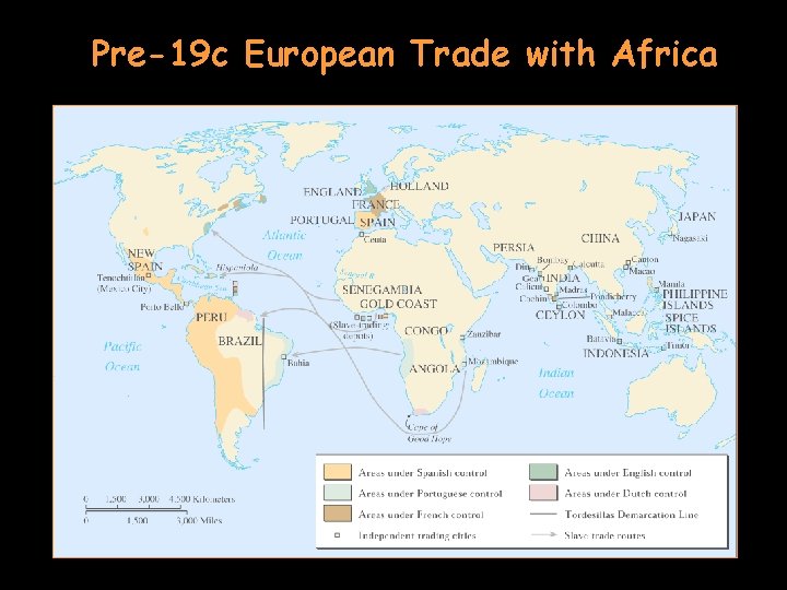 Pre-19 c European Trade with Africa 