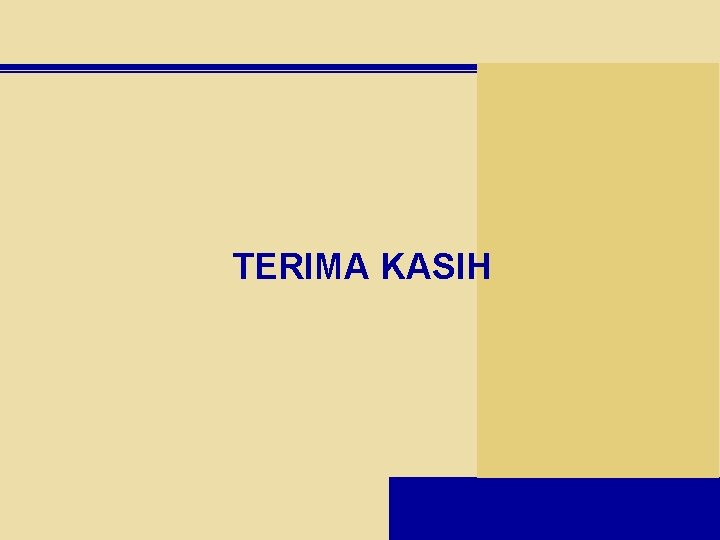 TERIMA KASIH 