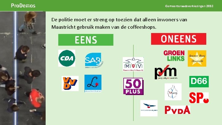 Gemeenteraadsverkiezingen 2018 Beeld op de positie van dit grijze kader Breedte 5 cm Hoogte