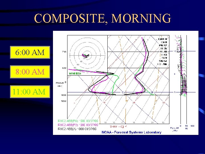 COMPOSITE, MORNING 6: 00 AM 8: 00 AM 11: 00 AM 