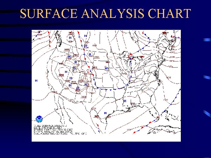 SURFACE ANALYSIS CHART 