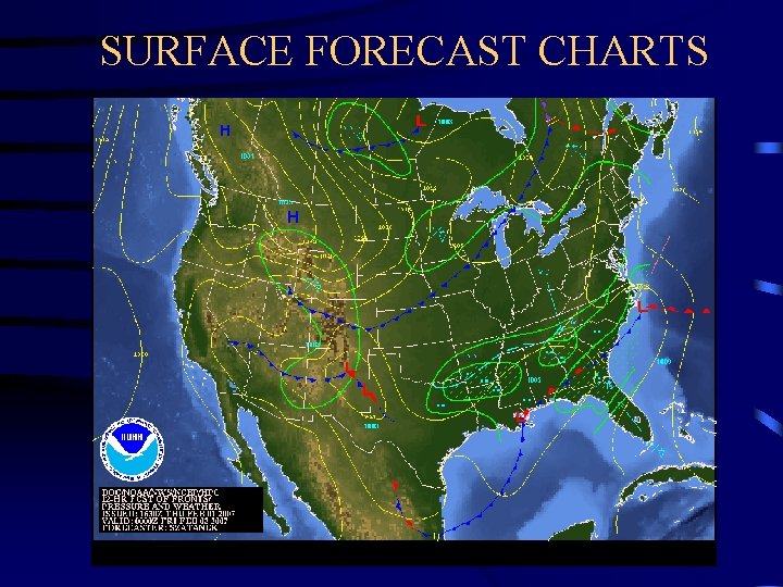 SURFACE FORECAST CHARTS 