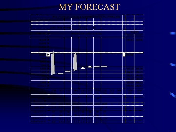 MY FORECAST 