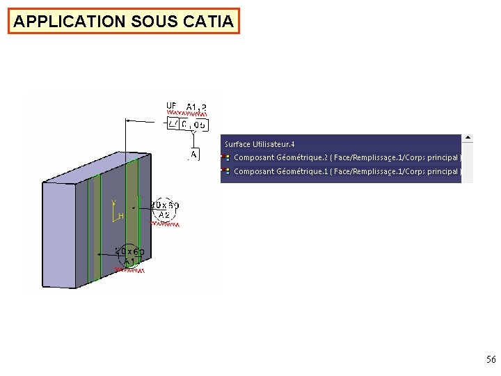 APPLICATION SOUS CATIA 56 