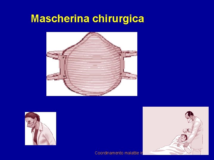 Mascherina chirurgica Coordinamento malattie infettive e vaccinazioni ottobre 2003 