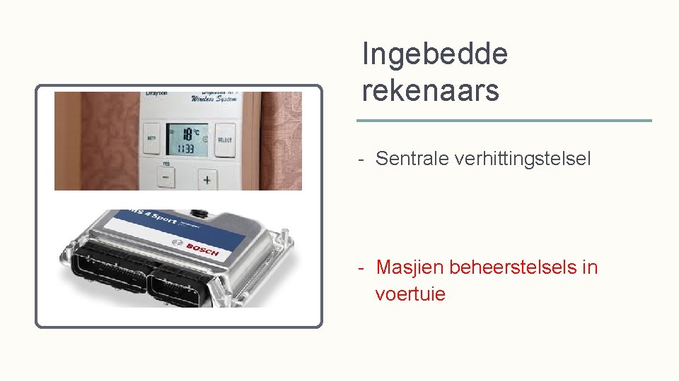 Graad 10 STELSEL TEGNOLOGIE Inleiding tot rekenaars Oorsig