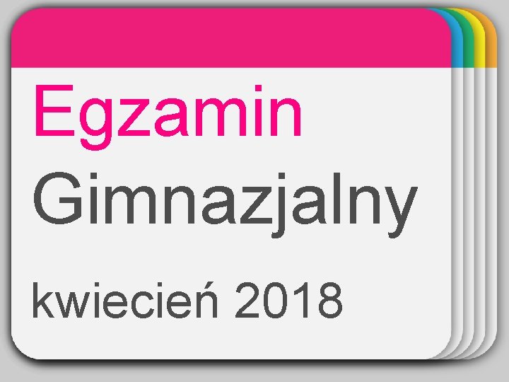 WINTER Egzamin Gimnazjalny Template kwiecień 2018 