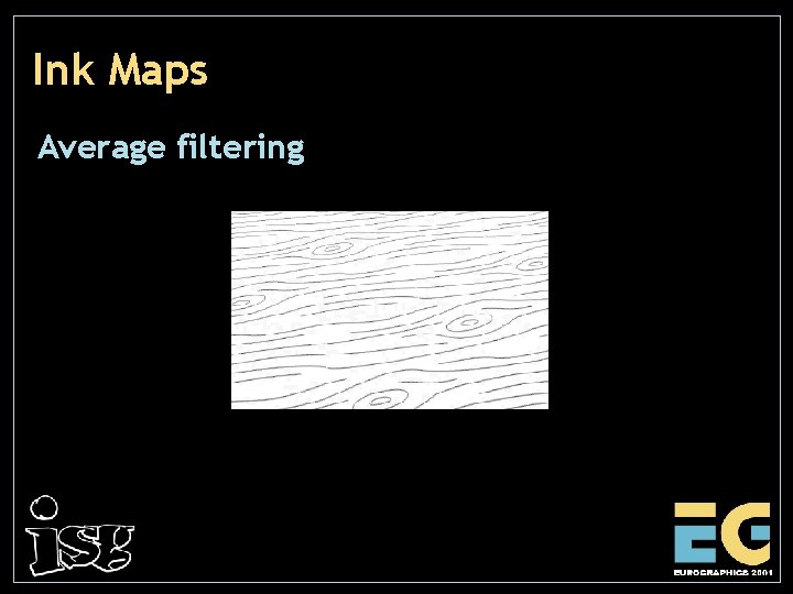 Ink Maps Average filtering 