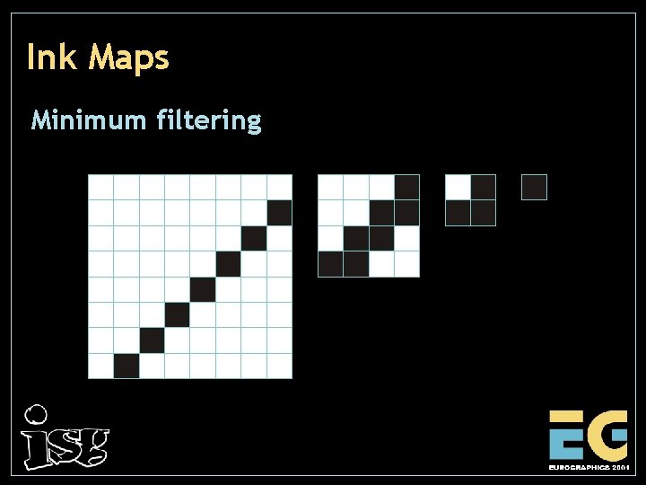 Ink Maps Minimum filtering 