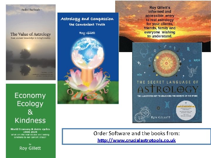 Order Software and the books from: http: //www. crucialastrotools. co. uk 