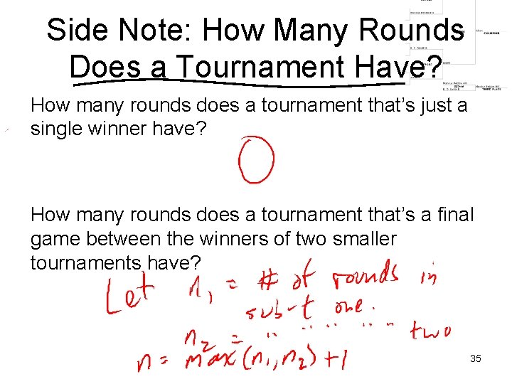 Side Note: How Many Rounds Does a Tournament Have? How many rounds does a