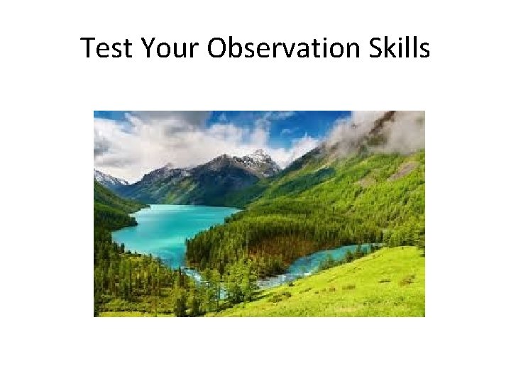 Lesson 2 Scientific Investigations Unit 1 Science Technology
