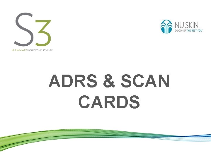 ADRS & SCAN CARDS 