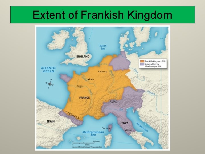 Extent of Frankish Kingdom 
