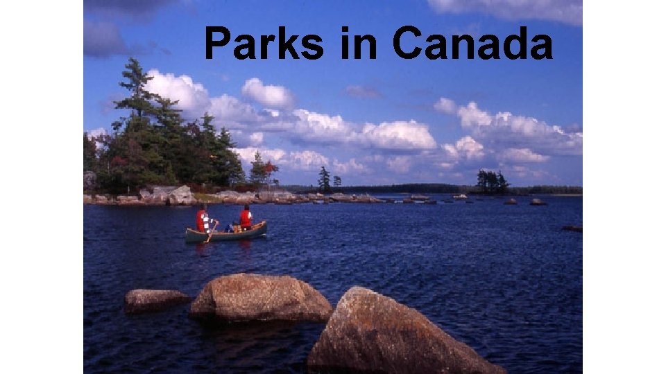 Parks in Canada 