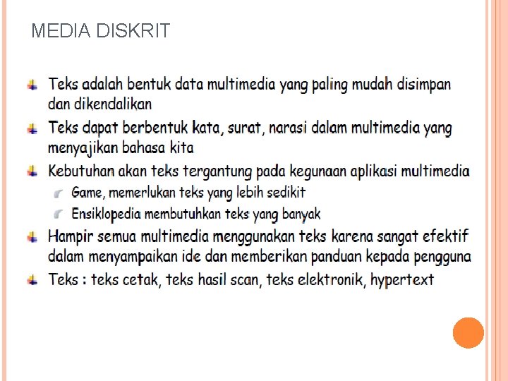 MEDIA DISKRIT 