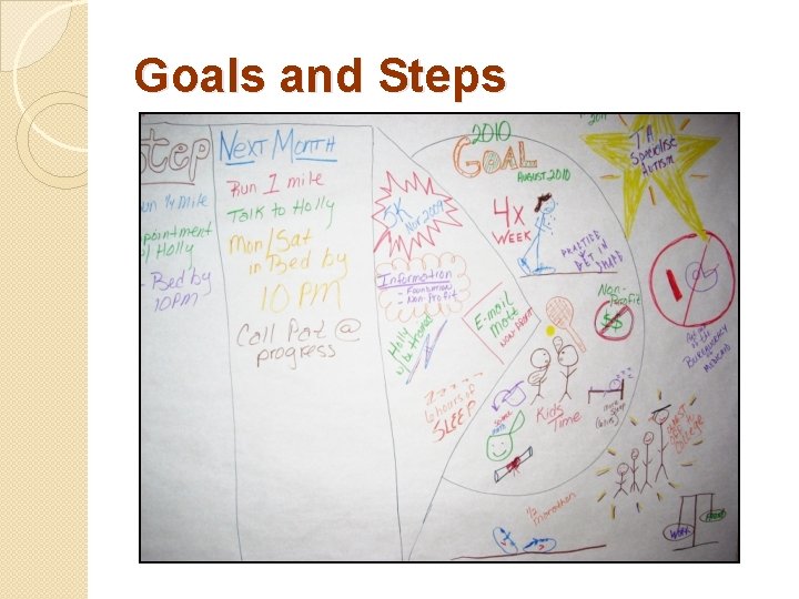 Goals and Steps 