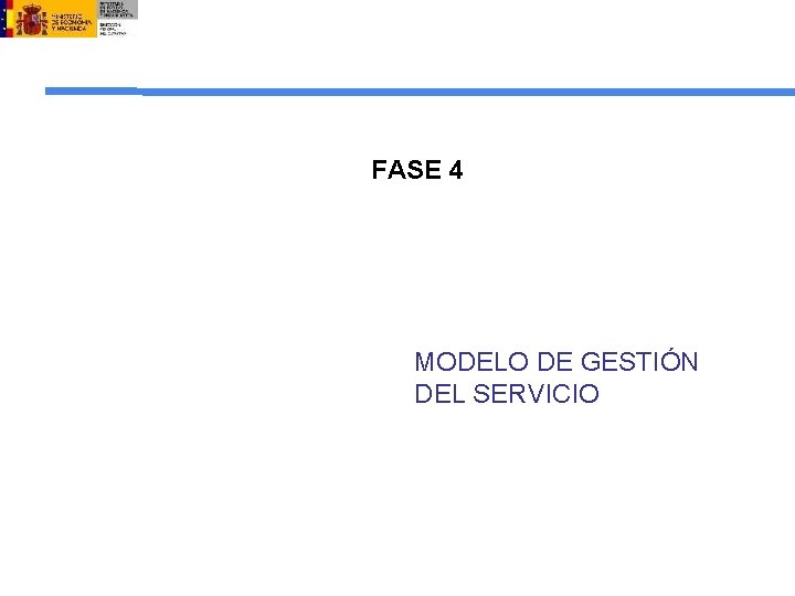 FASE 4 MODELO DE GESTIÓN DEL SERVICIO 