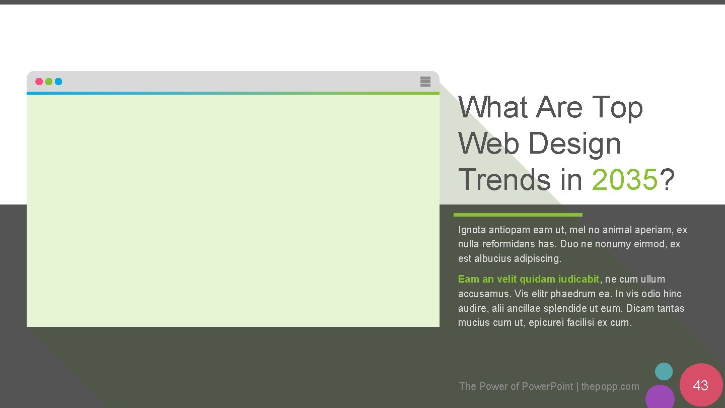 What Are Top Web Design Trends in 2035? Ignota antiopam eam ut, mel no