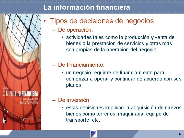 Captulo 1 La importancia de la informacin financiera