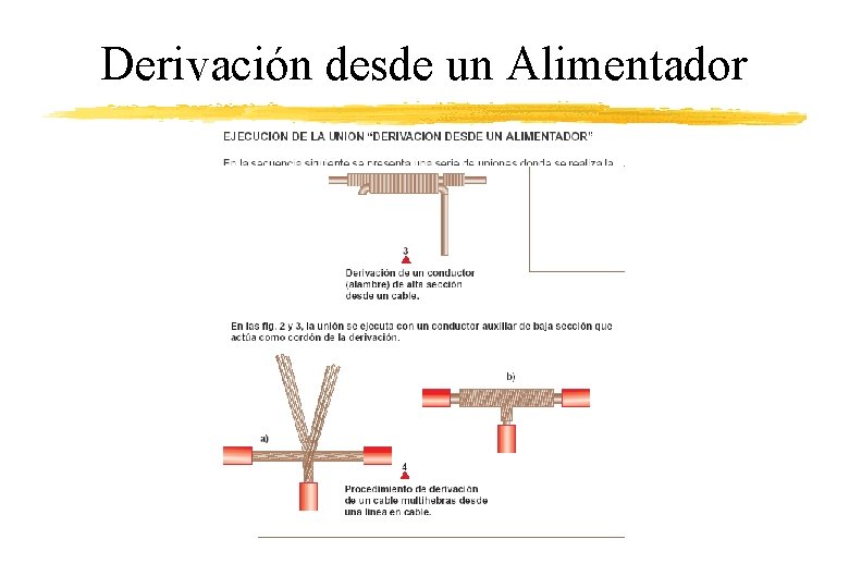 Derivación desde un Alimentador 