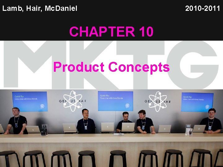 Lamb, Hair, Mc. Daniel 2010 -2011 CHAPTER 10 Product Concepts 1 