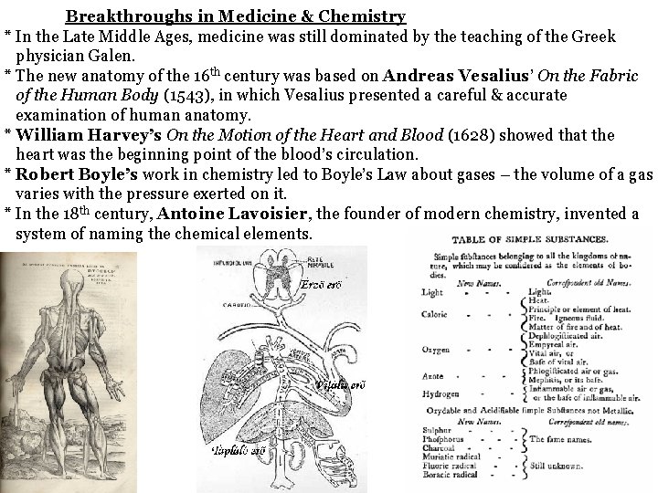 Breakthroughs in Medicine & Chemistry * In the Late Middle Ages, medicine was still Breakthroughs in Medicine & Chemistry * In the Late Middle Ages, medicine was still