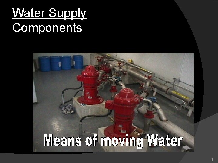 Water Supply Components 4 