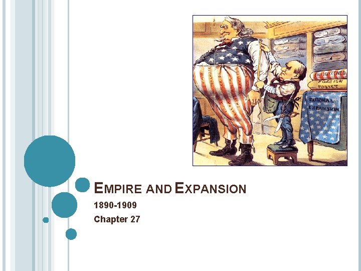 EMPIRE AND EXPANSION 1890 -1909 Chapter 27 