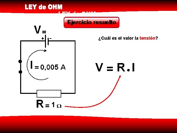 ¿Cuál es el valor la tensión? 