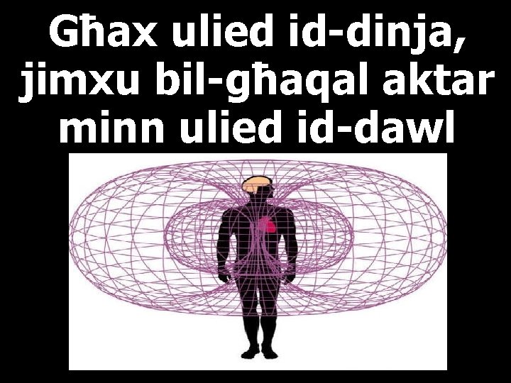 Għax ulied id-dinja, jimxu bil-għaqal aktar minn ulied id-dawl 