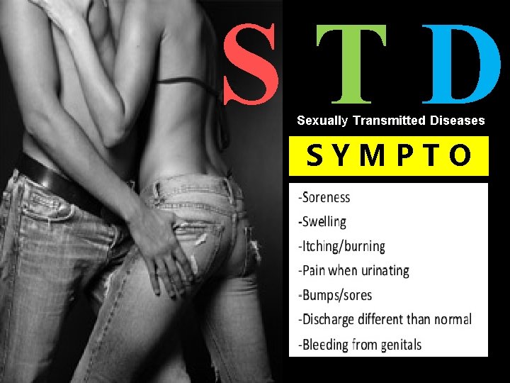 STD Sexually Transmitted Diseases SYMPTO MS 