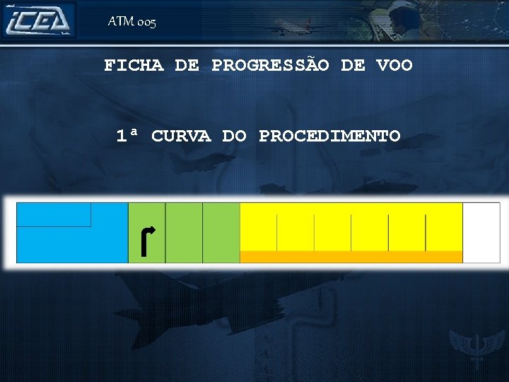 ATM 005 FICHA DE PROGRESSÃO DE VOO 1ª CURVA DO PROCEDIMENTO A 320/M ICEA