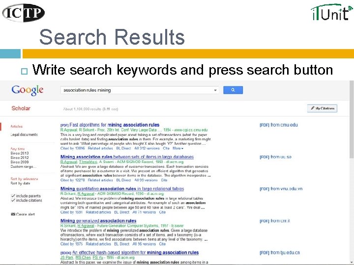 Search Results Write search keywords and press search button 