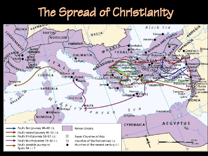 The Spread of Christianity 