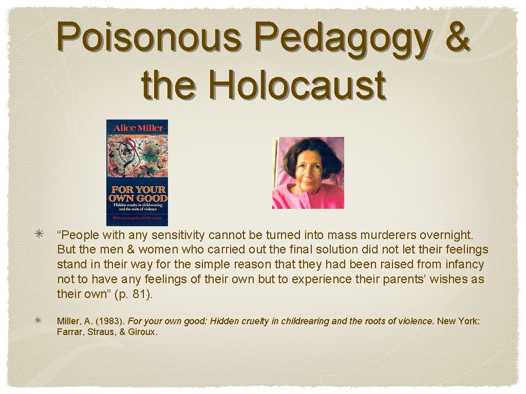 ROOTS OF EMPATHY NONVIOLENCE IN CHILDHOOD A Presentation