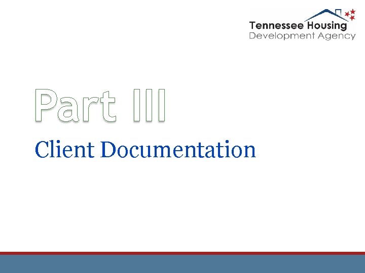 Client Documentation Client Documentation