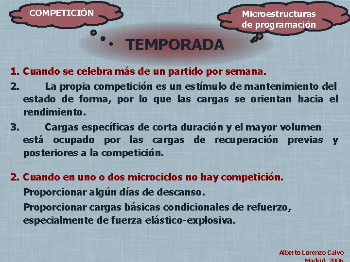 COMPETICIÓN Microestructuras de programación TEMPORADA 1. Cuando se celebra más de un partido por